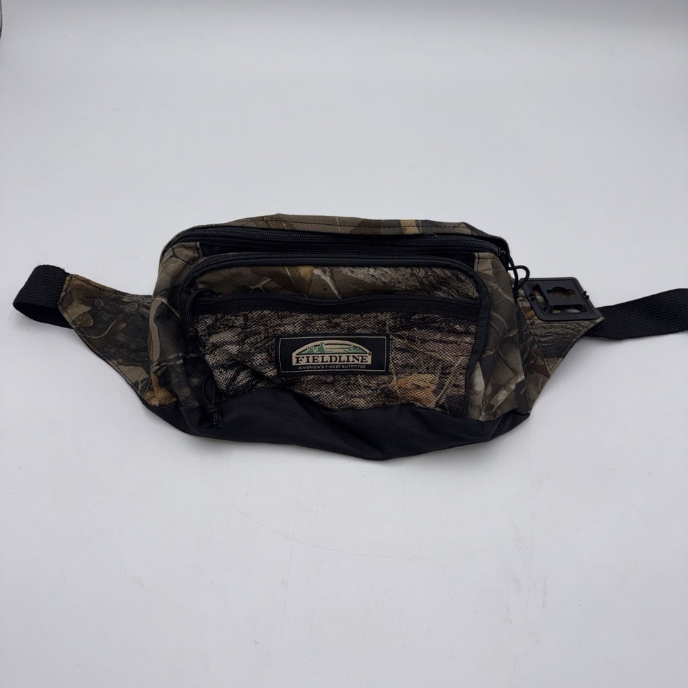 Vintage Fieldline Buck Creek II Realtree Hardwood Camo Fanny Pack Waist Belt Bag